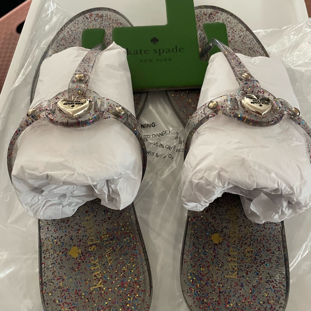 Kate Spade Kendall Glitter Sandals